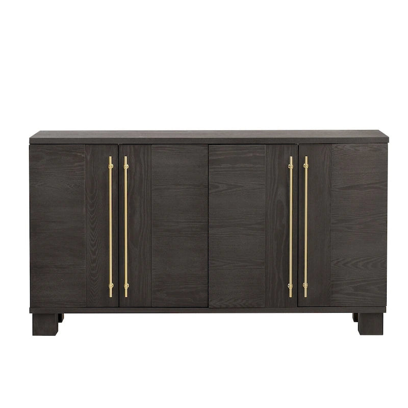 Wood Traditional Style Sideboard