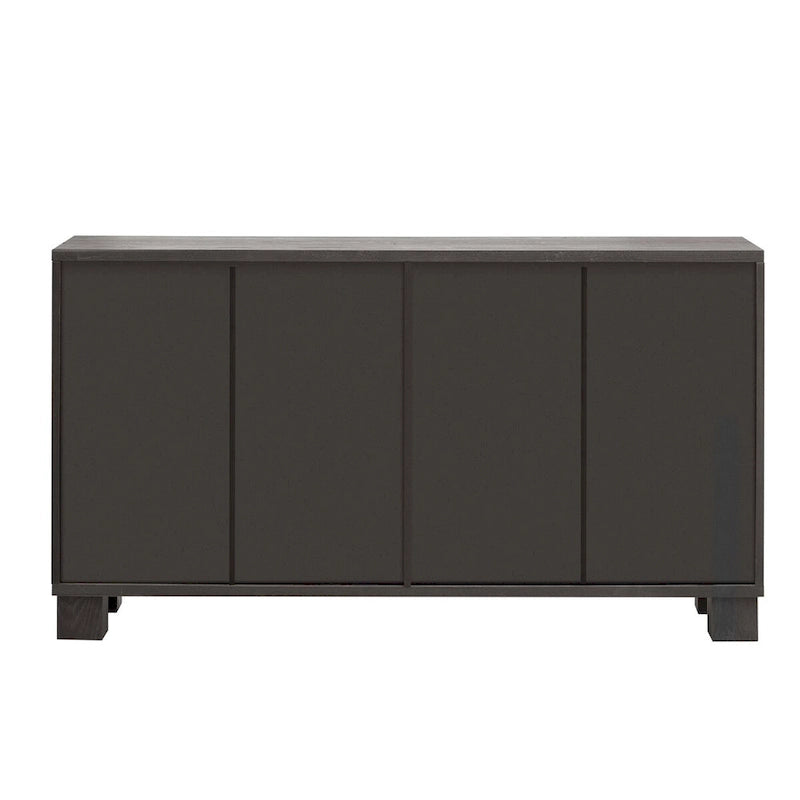 Wood Traditional Style Sideboard