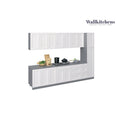 Kitchen Metropolitan Collection White Matte Color Base Size 11Ft Wide - 132x24