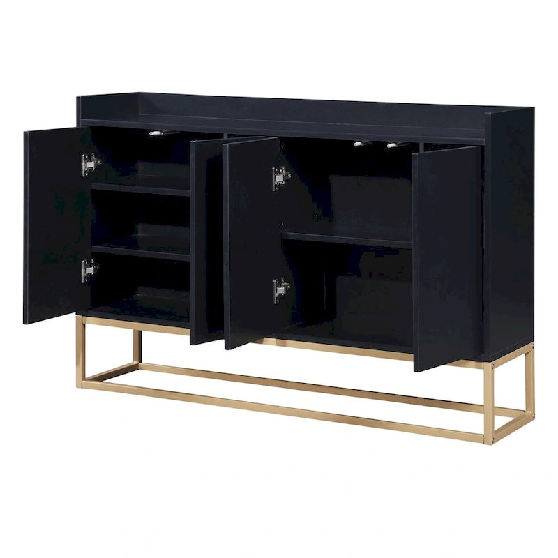 Modern Sideboard Buffet Cabinet with Large Storage Space - N/A