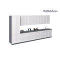 Kitchen Celestial Collection White Matte Color Base Size 15Ft Wide - 182x24