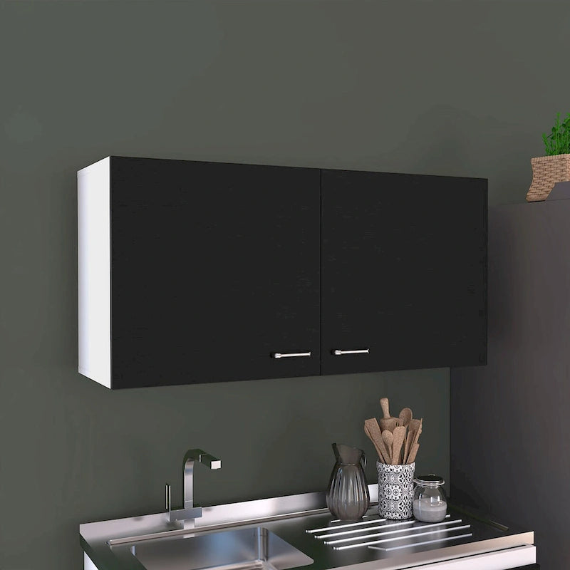 Napoles Wall Cabinet, Two Shelves, Double Door