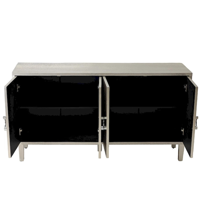 4-Door Storage Cabinet with MDF
