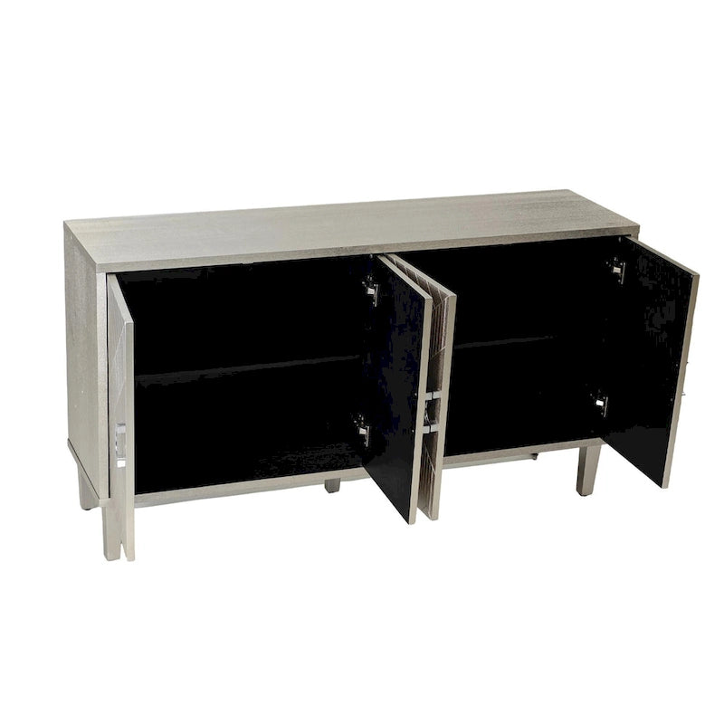 4-Door Storage Cabinet with MDF