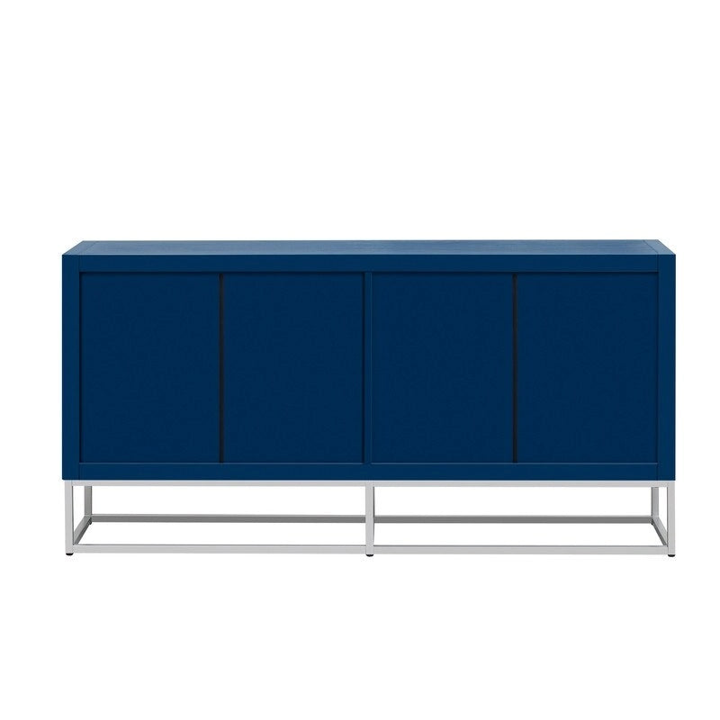 Light Luxury Designed Cabinet with Unique Support Legs and Adjustable Shelves, Suitable for Living Rooms, Corridors