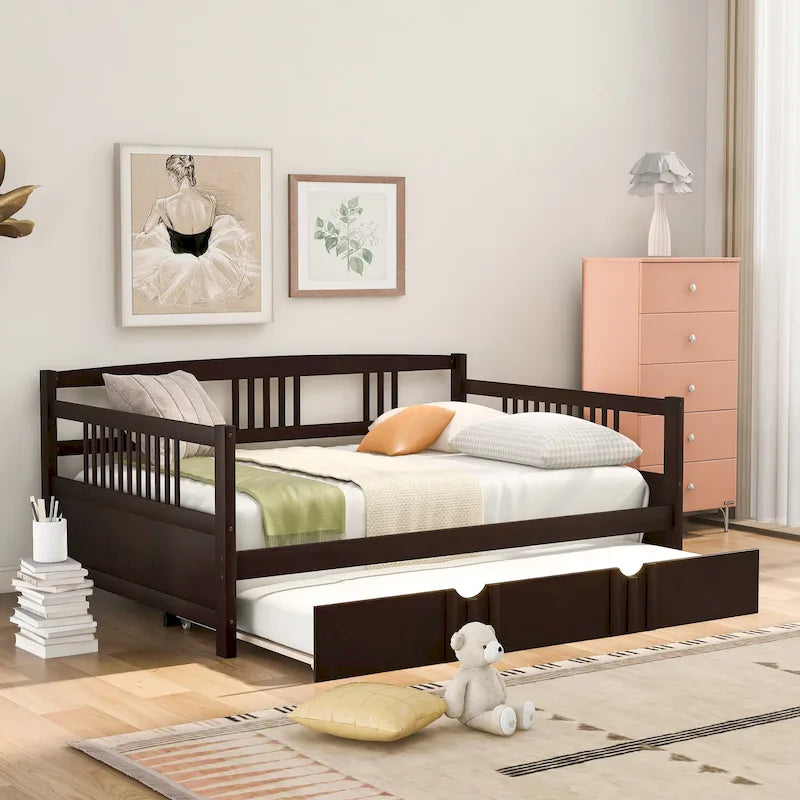 Full Size Daybed with Twin Trundle