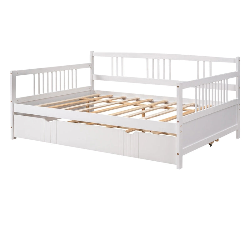 Full Size Daybed with Twin Trundle