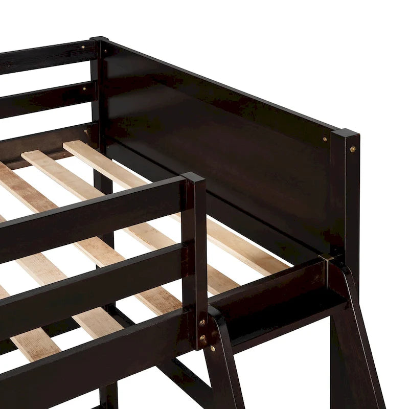Twin Size Loft Bed with Ladder
