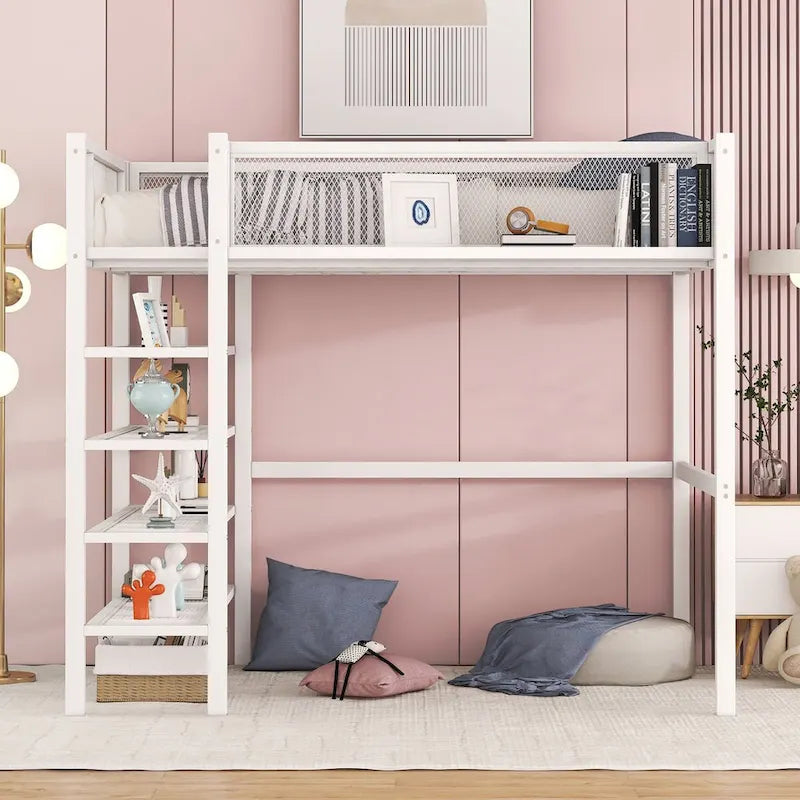 Modern Style Multi-functional Loft Bed