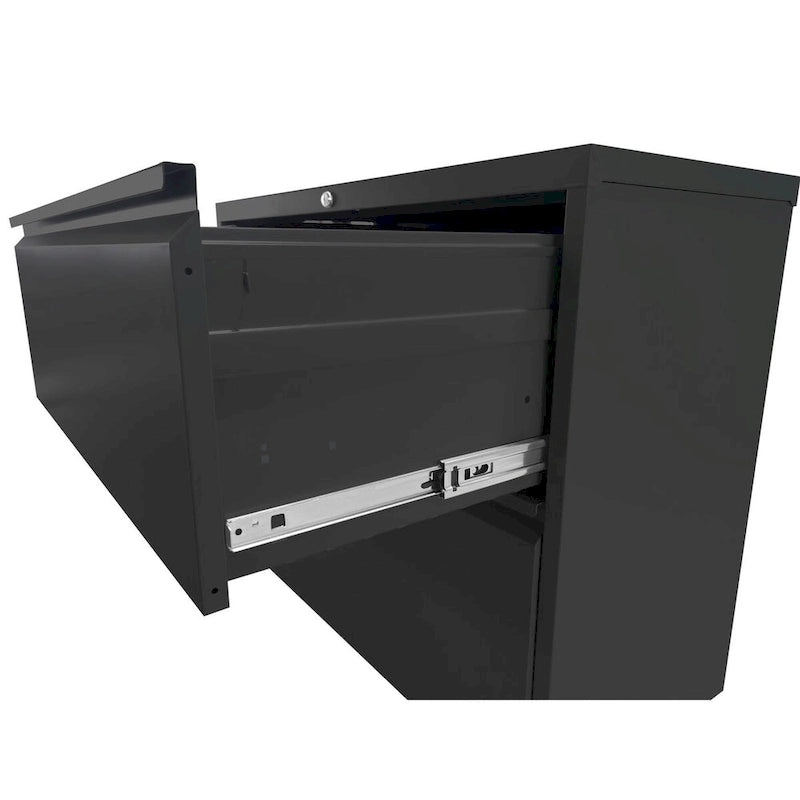 3 Drawer Metal Vertical File Cabinet with Lock