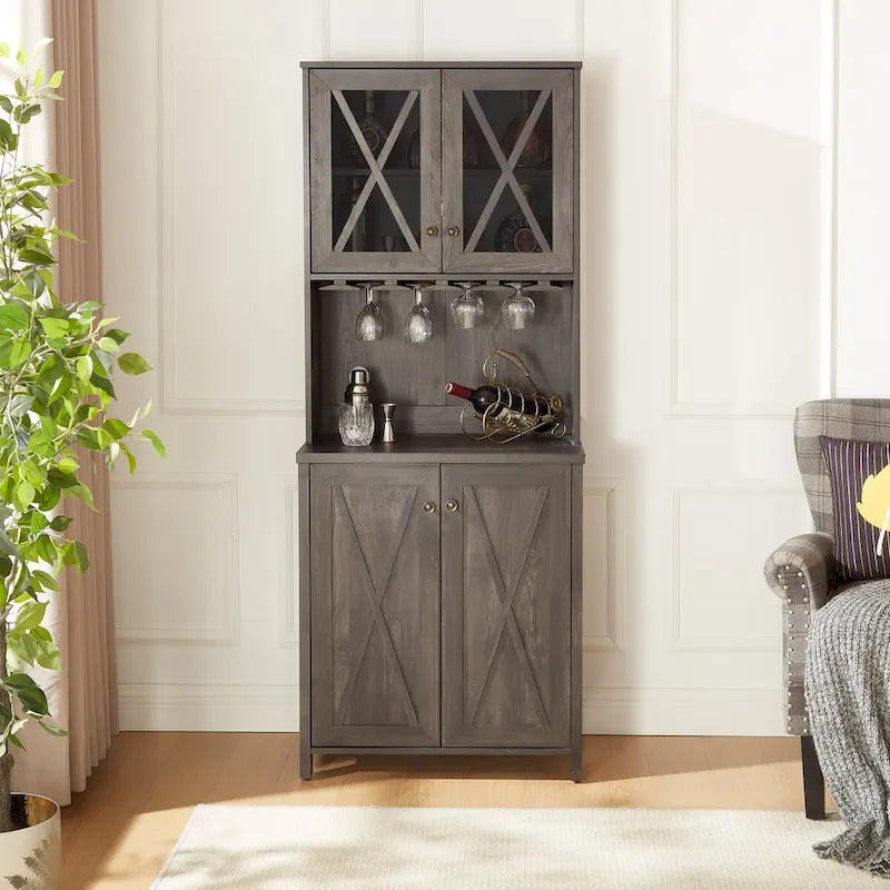 MM Farmhouse Bar Cabinet