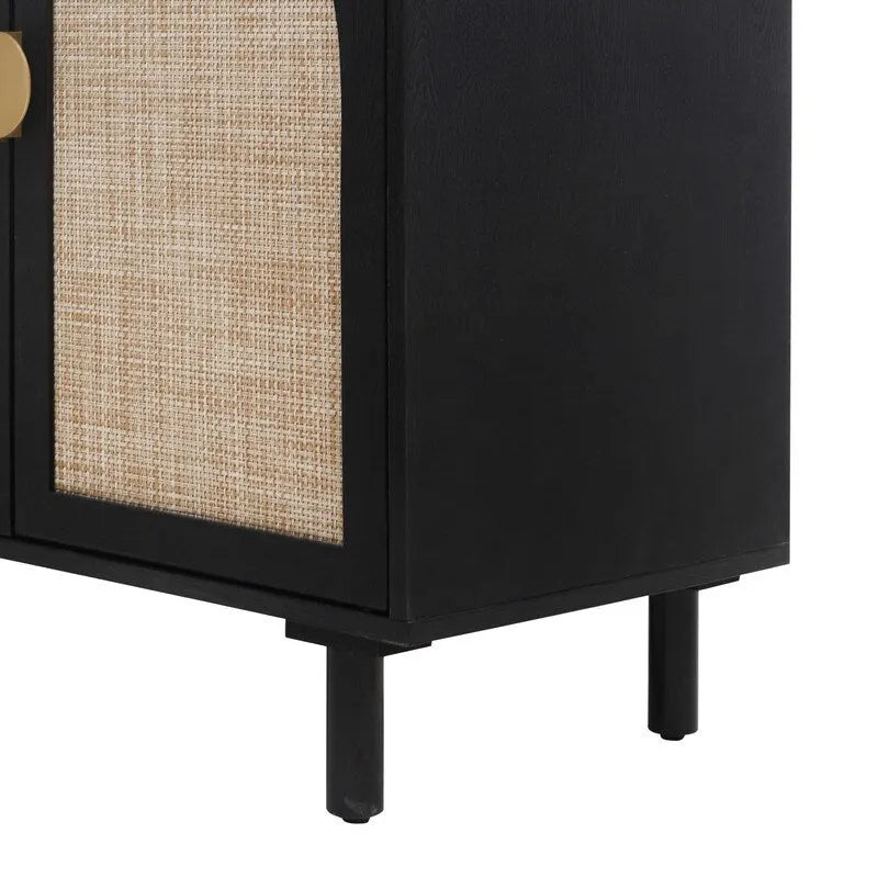 4 Door Cabinet, Suitable for Bedroom, Living Room, Study