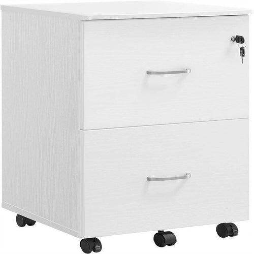 2-Drawer File Cabinet - 16.9D x 17.5W x 28.3H