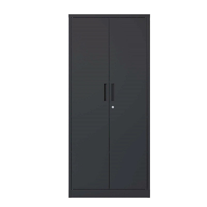 Metal Garage Storage Cabinet Tool Steel with Doors and 4 Shelves