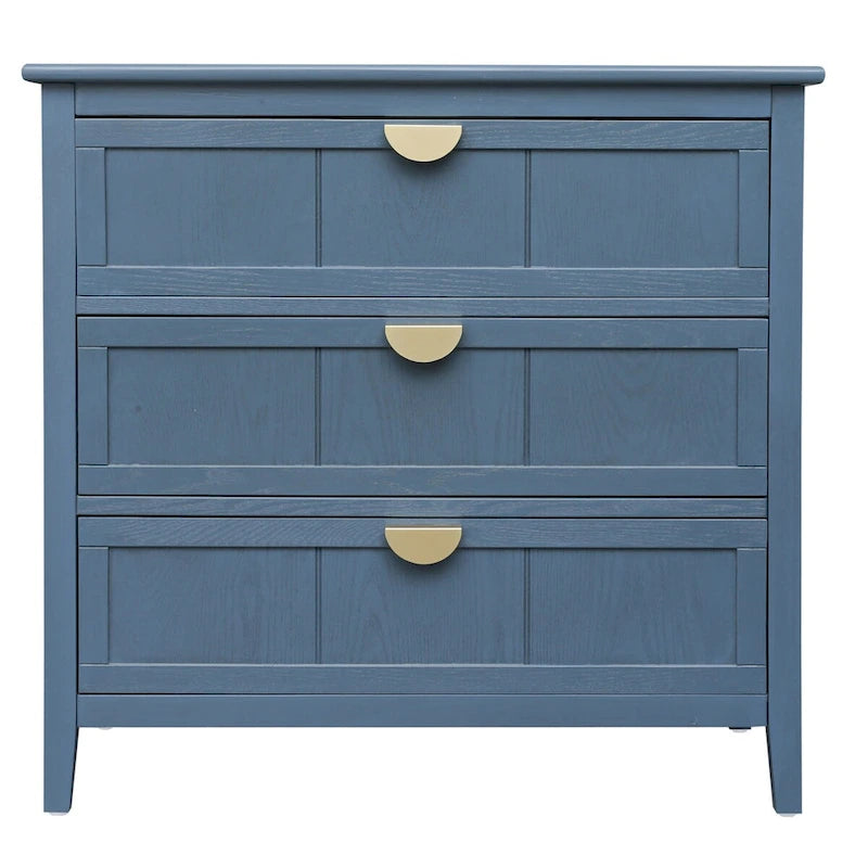 3 Drawer Cabinet, American Furniture,Suitable for Bedroom and Living Room Entryway