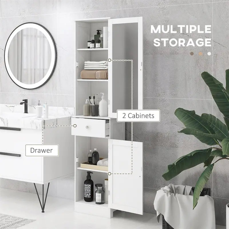Wall Mounted Bathroom Storage Cabinet