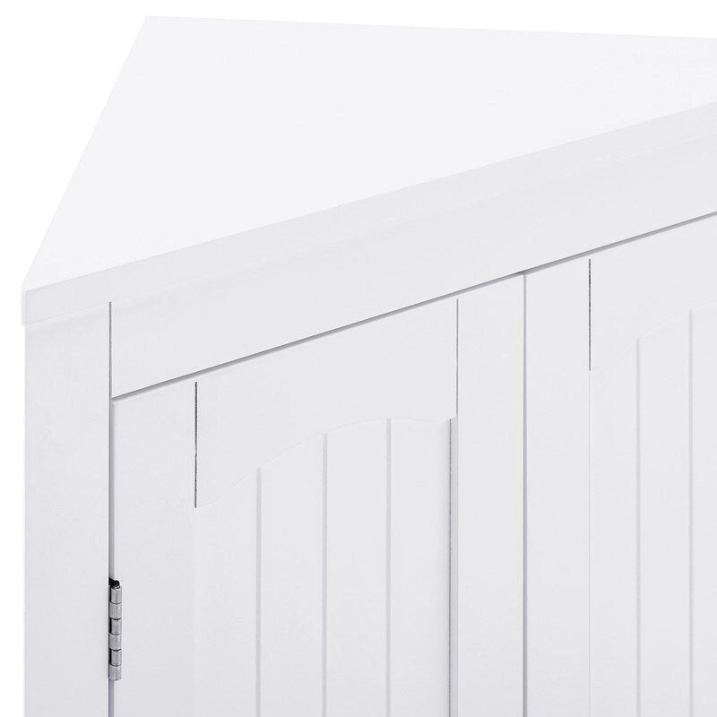 sideboard cabinet,corner cabinet,Bathroom Floor Corner Cabinet with Doors and Shelves, Kitchen, Living Room