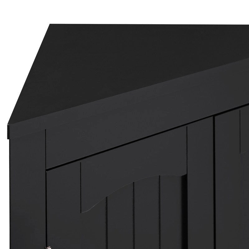 sideboard cabinet,corner cabinet,Bathroom Floor Corner Cabinet with Doors and Shelves, Kitchen, Living Room