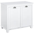 Modern Tilt-Out Laundry Sorter Bathroom Cabinet