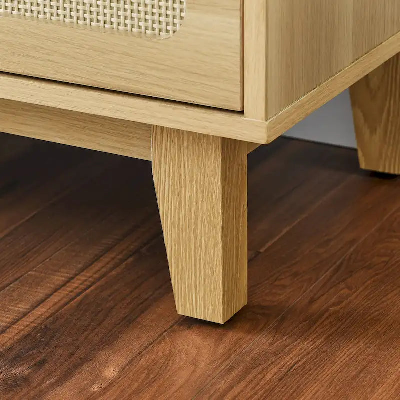 6-Drawers Rattan Storage Cabinet